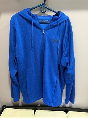Under Armour Men’s Royal Blue Zip-Up Hoodie